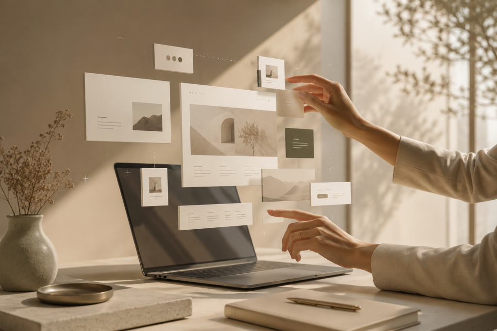website creation process ux design wireframe planning
