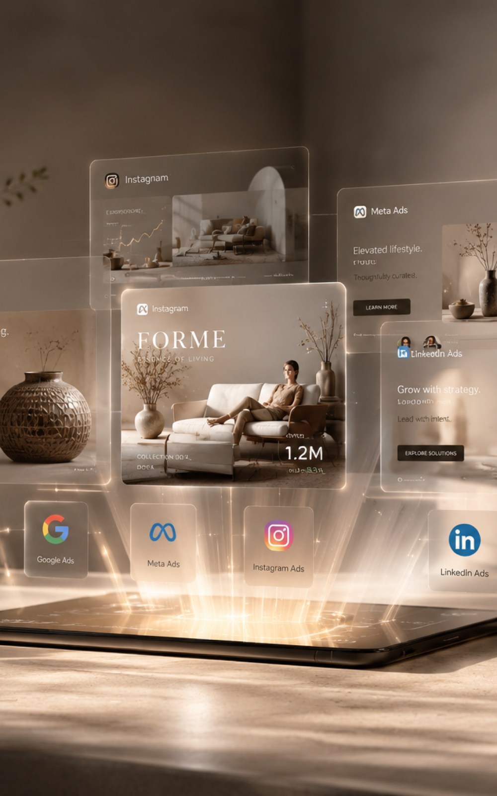 strategic advertising campaign analytics dashboard