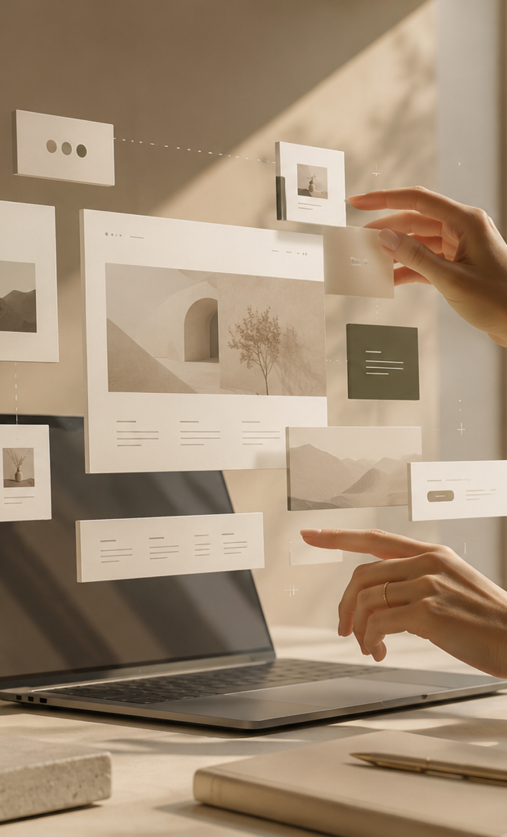 website creation process ux design wireframe planning